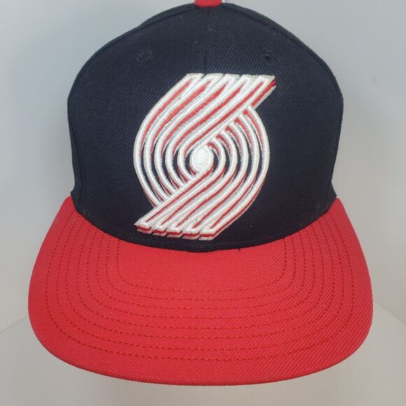 Portland Trailblazer Snapback Wide Brim Underbill Spellout 3D Logo Adidas - Picture 4 of 12